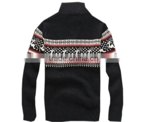 Korean fashion sweater knitting machine price man sweater wholesale