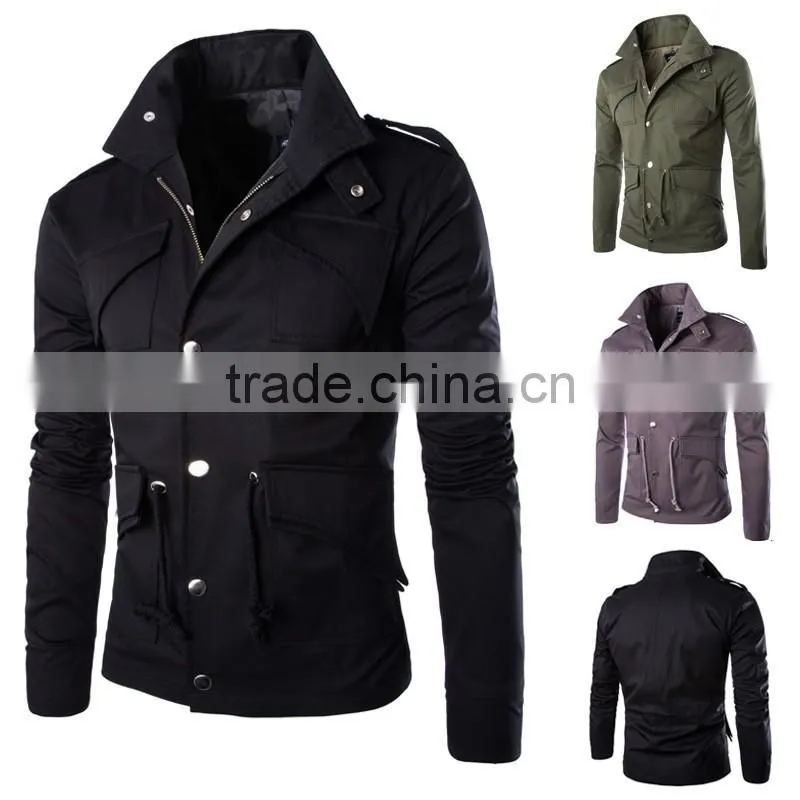 wholesale 2016 latest design fashion winter jacket , low price woven men winter jacket