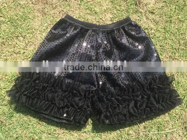 Bulk wholesale 2015/Kids fashion ruffle shorts wholesale/Children knit ruffles shorts