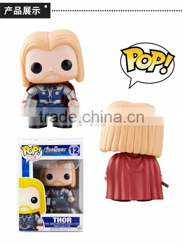 Newest The Avenger POP action figure wholesale America Super hero figures PVC figure