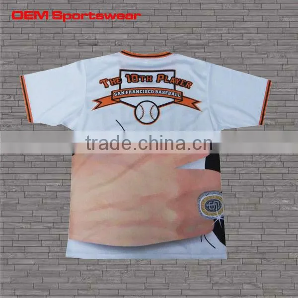 Fashion custom dry fit 3d t shirt design