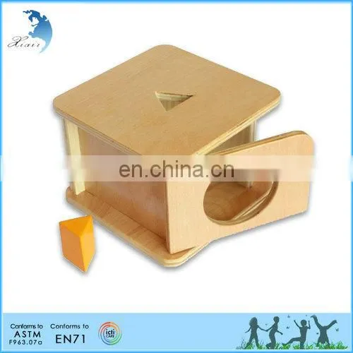 Leaf Cabinet Wooden Educational Montessori Teaching Aids For Children