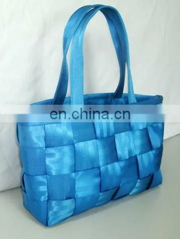 New leisure outdoor blue shoulder bag