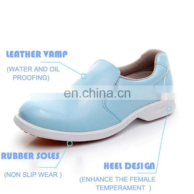 European Professional Waterproof and Oil Proof Women Kitchen Chef Shoes