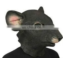 Funny Animal Full Head Mask for Halloween Party Rat Mask