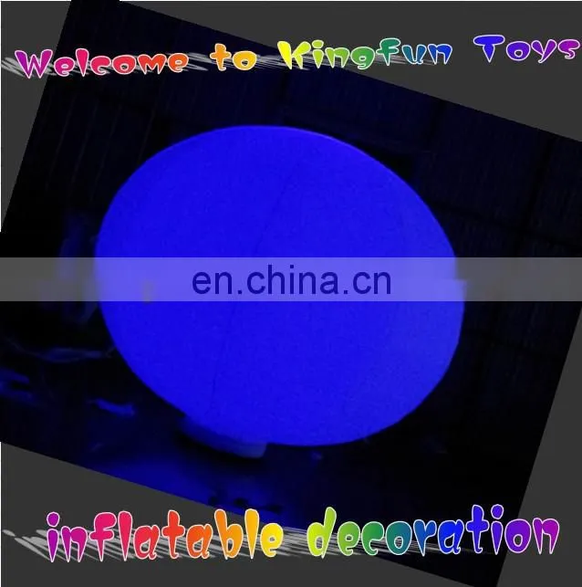 Magical ground inflatable led ball