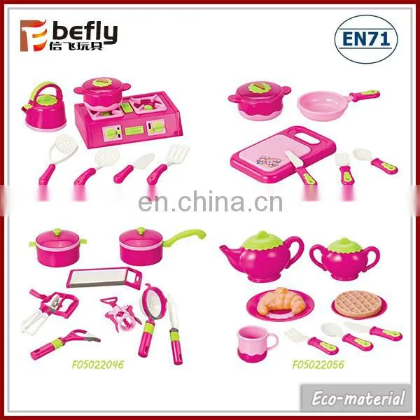 Electric kids play set kitchen toys with light and sound