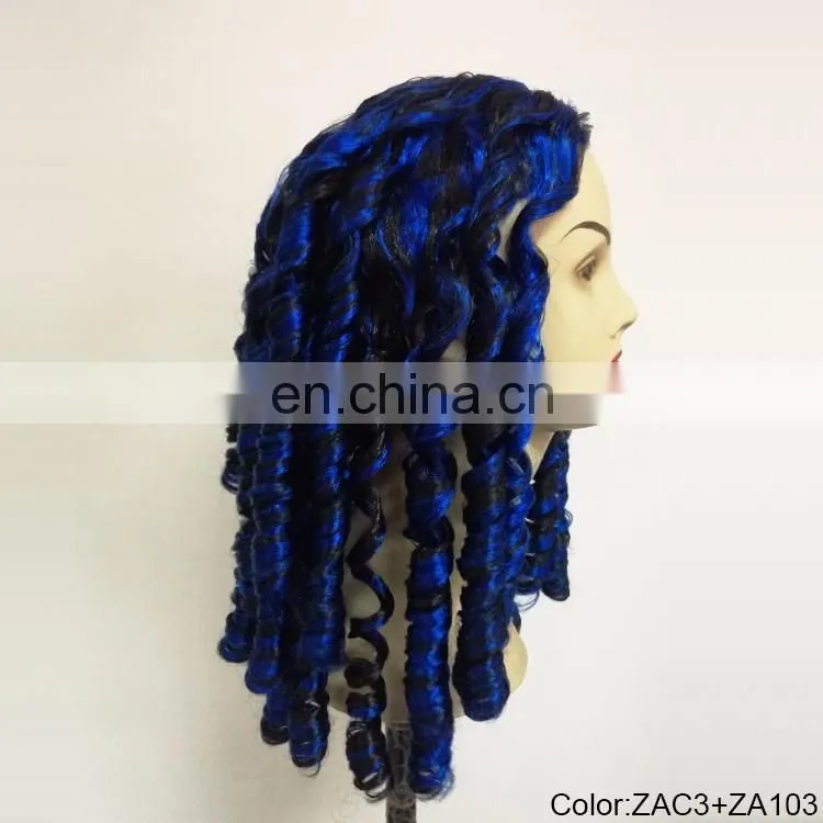 Fire resistant Carnival wig for lady P-W201