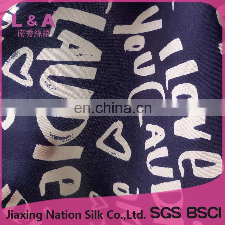 2017 Newest women customer printing long twill silk cooling scarf