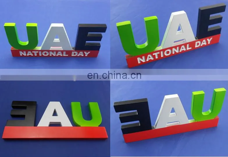 Very high quality gold plating polish custom trophy stands for excellence award