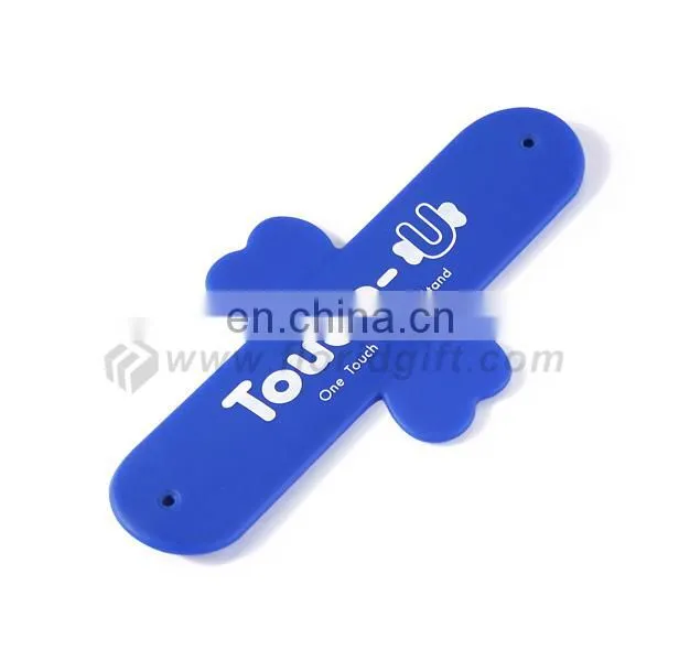 Silicone new design mobile phone holder/silicone touch-u stander for phone