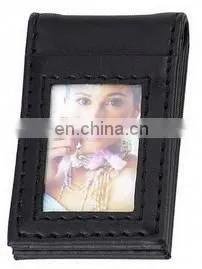 WHOLESALE LEATHER WITH PHOTO FRAME SQUARE MONEY CLIP