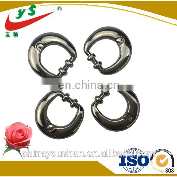 hot sale metal shoe buckle parts shoe accessory