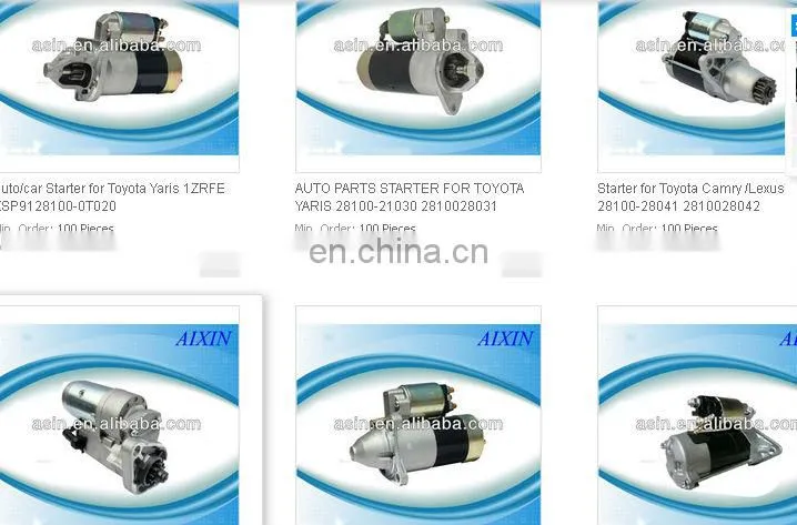 Auto Starter 12V 28100-0R010 ALA30