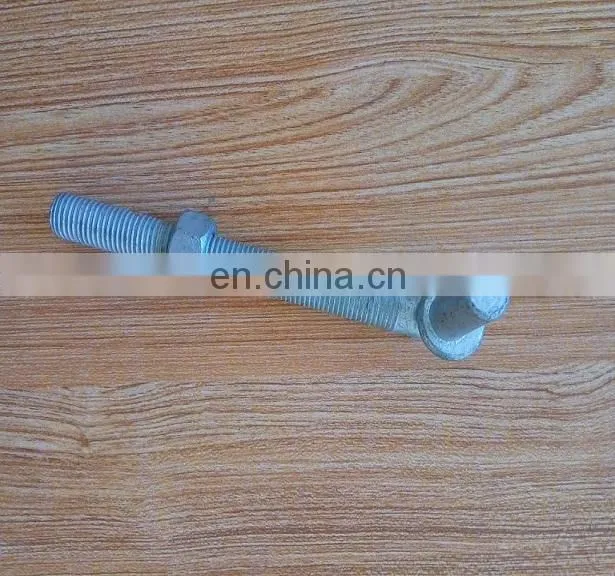hardware galvanized j bolt threaded bolt style gate hinge