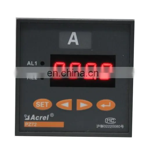 ACREL PZ72-DI/C DC digital panel Meter for solar PV system or telecom station with rs485 led display