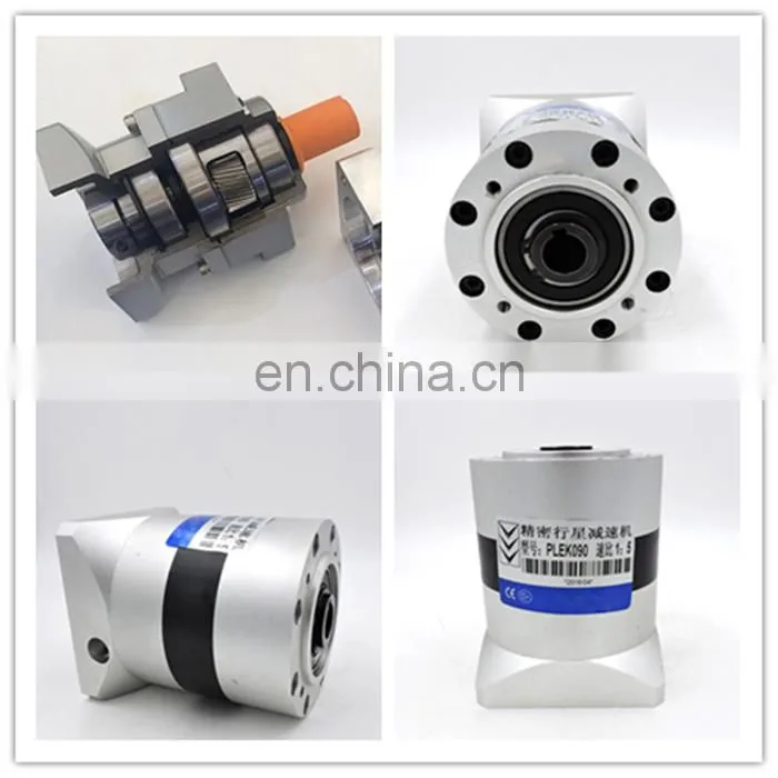 Hollow Shaft High Precision Planetary Gear Box 5 to 1 Ratio 90mm Speed Reducer For Panasonic Servo Motor