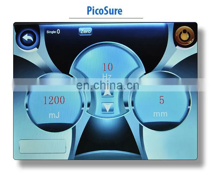 3 handle pieces pico laser hair removal/hair removal dpl rf machine prices