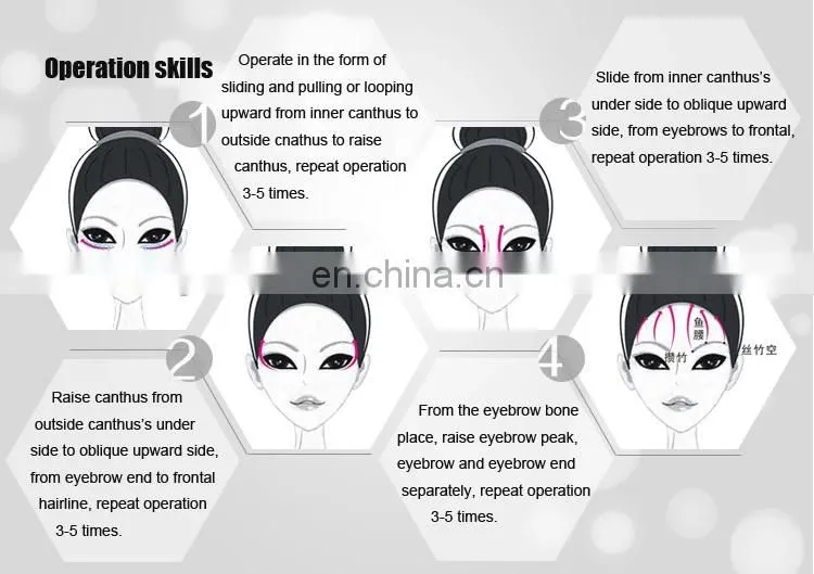 EMS Eye Lift And Face Lift Device Care Skin Rejuvenation Instrument Microcurrent