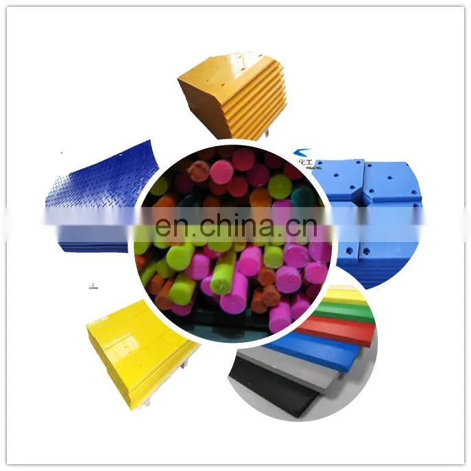 construction temporary impact resistant HDPE plastic track ground protection mat
