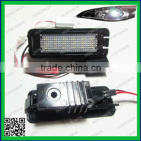 alibaba led lights 12v 3528 canbus error free led license plate light for VW GOLF 5/6/7