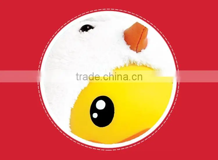 B.Duck popular plastic pvc material money box for christmas gifts