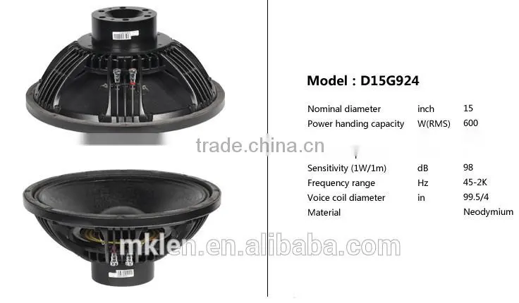 RF25TT+ high quality 15 inch pro audio, speaker