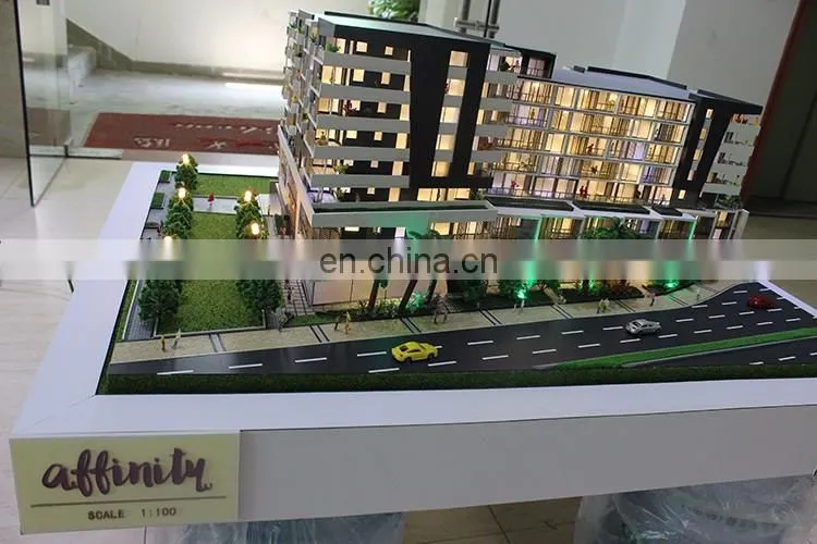Construction scale model for marketing , beautiful house model