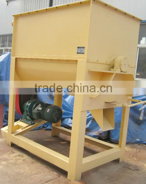 1ton/batch ribbon shaft fertilizer mixer (CE)