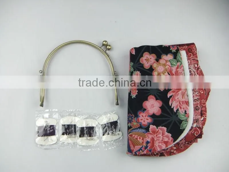 2014 New DIY fabric hand-made bags handbags DIYhandbags material suits for handbags & sets