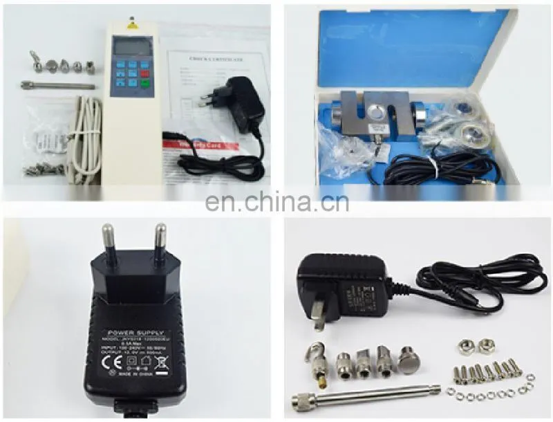 Digital push pull force calibration dynamometer
