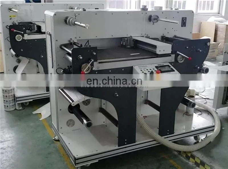 UD320 Automatic medicine Hangtag hang tag label Digital Die Cutting Machine, PAPER PP PE FILM roll sticker rotary die cutter
