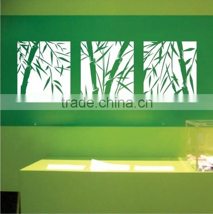 Bamboo Removable Vinyl Wall Decal Sticker Art Mural Home Decor Brown/Customized