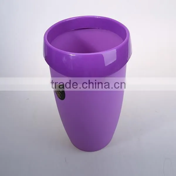 Colorful Elegant Plastic Trash Bin for office