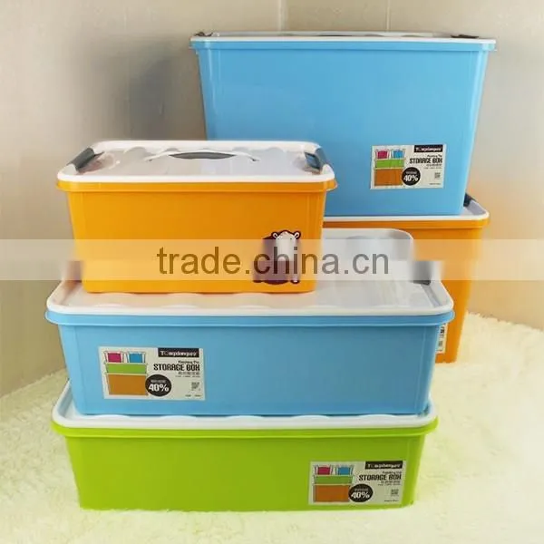 Mid Century Modern Plastic Storage Box Size