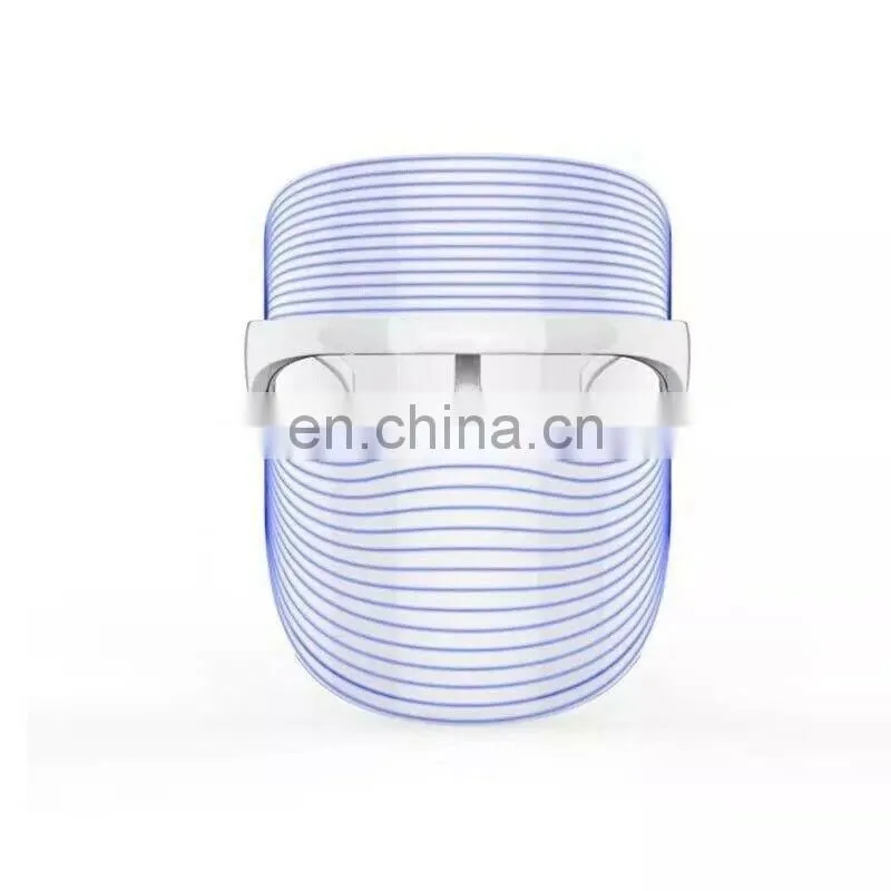 3 Color LED Light Photon Face Neck Rejuvenation Skin Facial Therapy Wrinkle