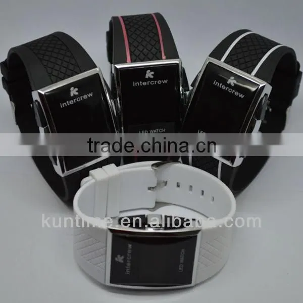 Red Light Watch Digital LED Watch Electronic 2014 Hot New Products