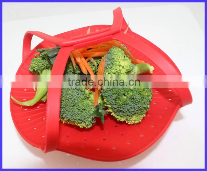 silicone Vegetable Steamer Basket Home Steamer