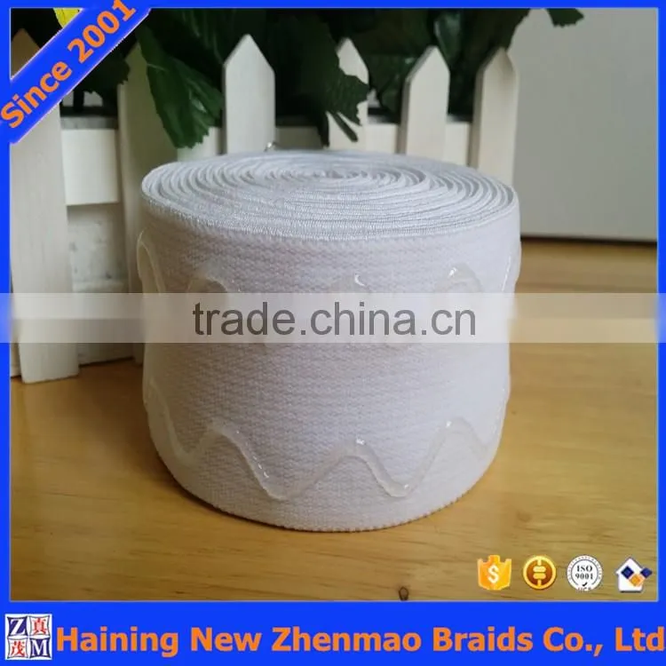 Wholesale silicone elastic tape for clothing