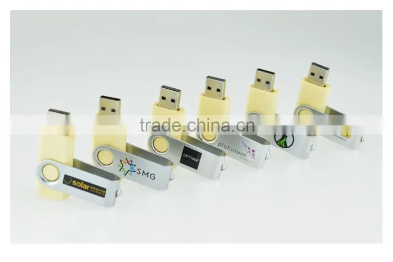 2016 hot selling wooden box usb flash drive for promotional gift