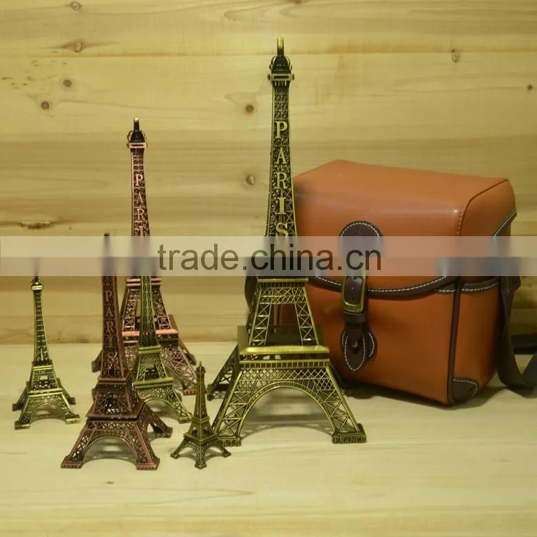 3D metal craft eiffel tower model decoration