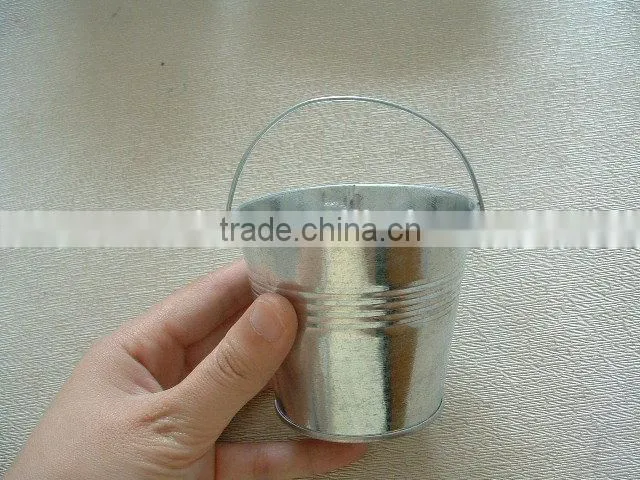 CCBM-T001 2 inch Mini christmas candle filling in bucket, candle box, candle gift box