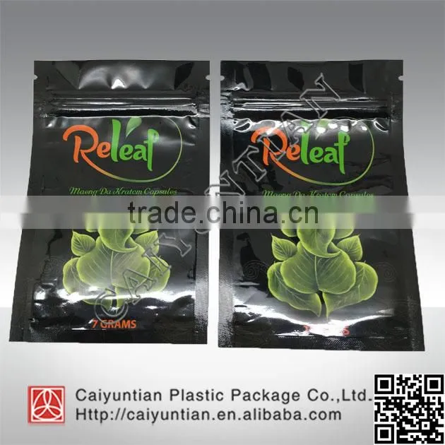 womens high quality mask plastic packing bags / foil bags