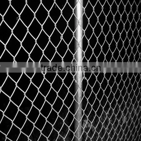 high quality and low price galvanized chain link fence