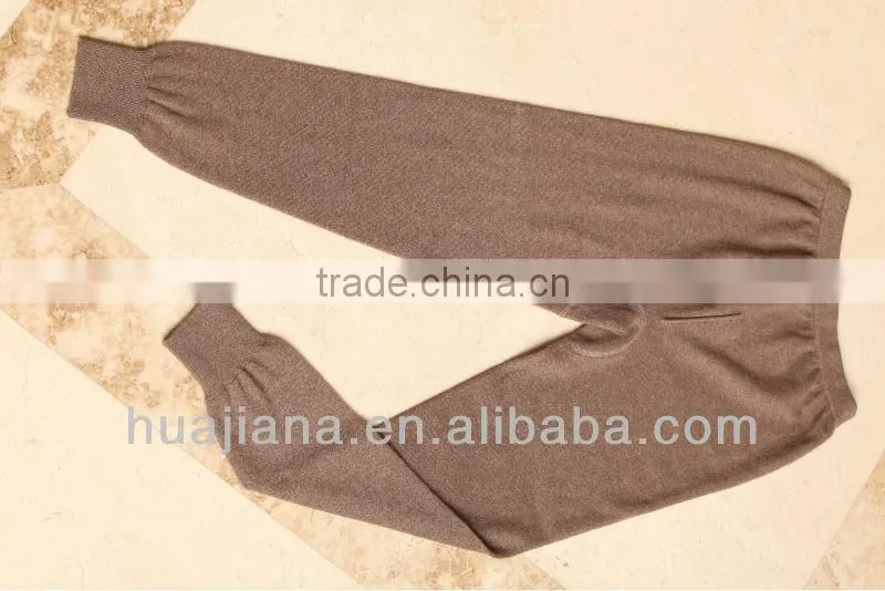 winter 100% cashmere men legging