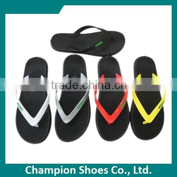 Customized brand pvc slipper pvc air blow slipper