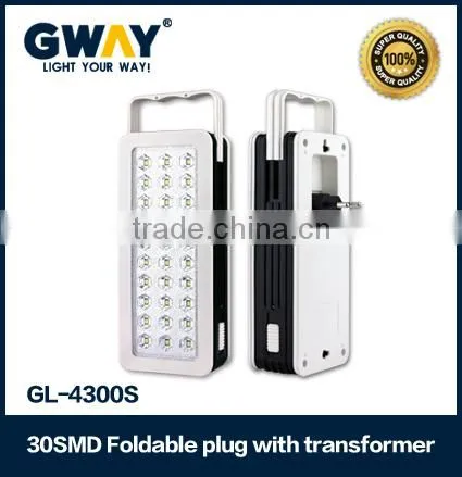 rechargeable foldable plug lantern 30 pcs SMD high quality portable lamp