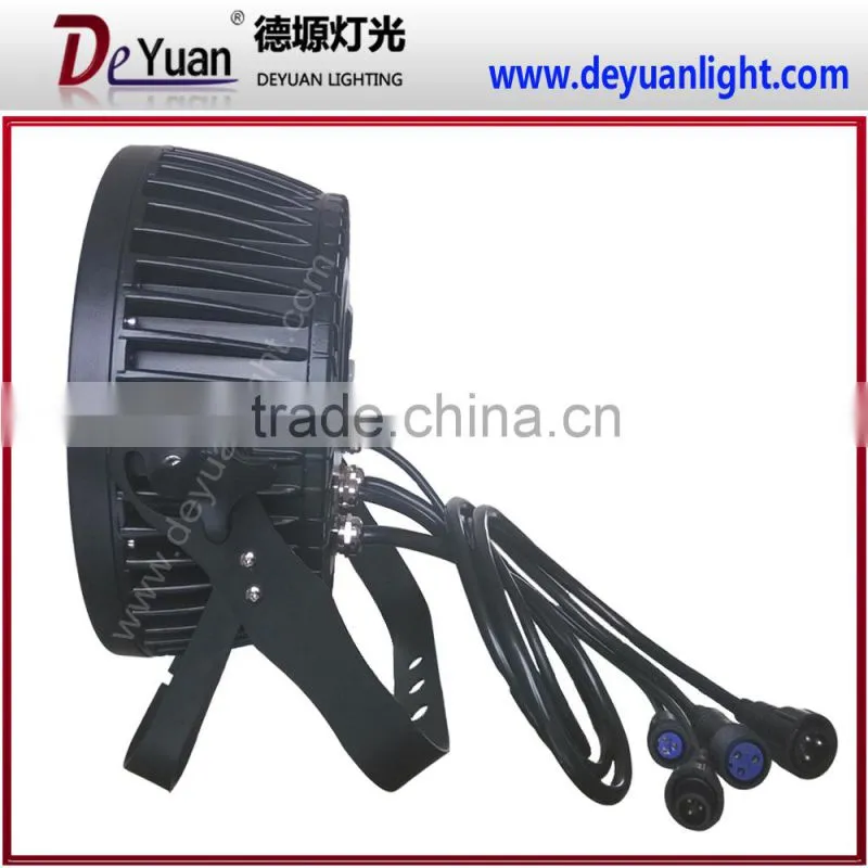 New design 18pcs 6in1 waterproof outdoor ip65 flat par light