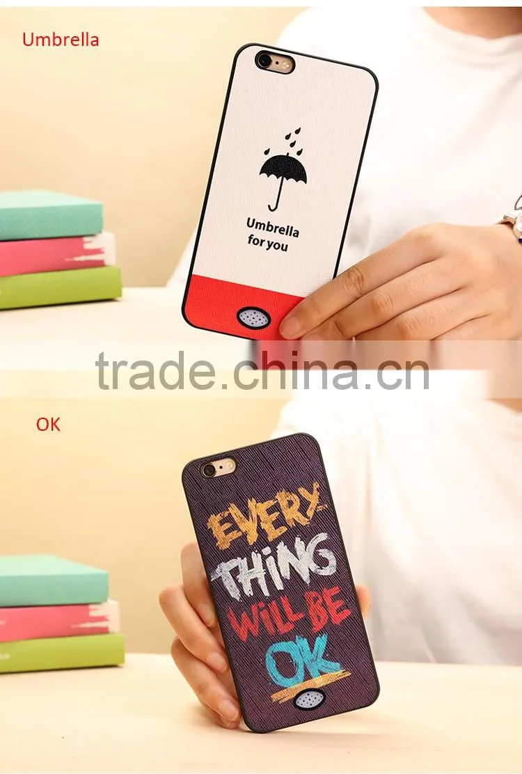 Wholesale cell phone case cartoon phone case oem pc case machine making cover for mobile phone all in one pc case for iphone 6
