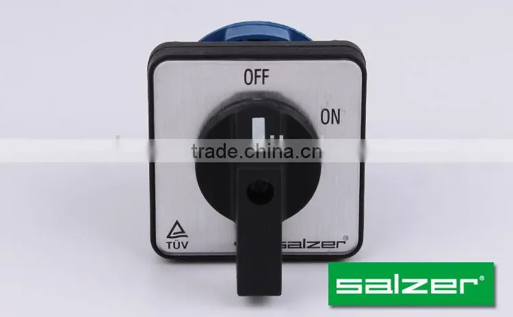 SALZER SA16 2-1 OFF-ON Rotary Cam switch (TUV,CE and CB Approved)